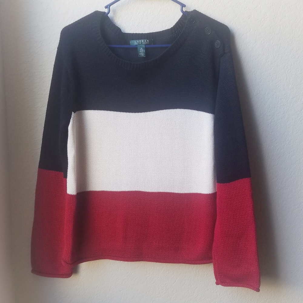 Lauren Ralph Lauren Striped Sweater